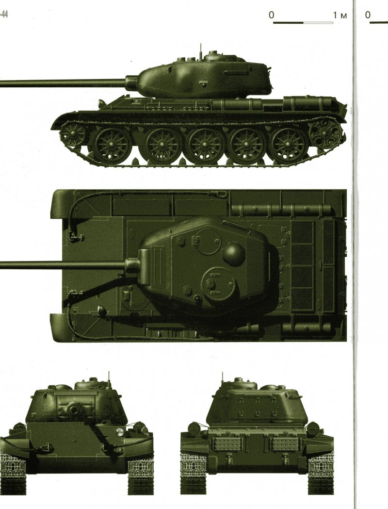Танк т-44-100