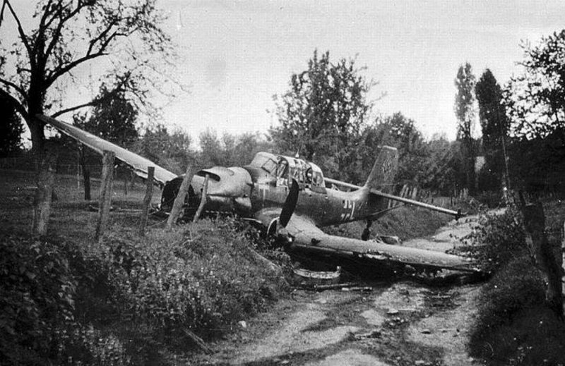 Юнкерс 87 шасси