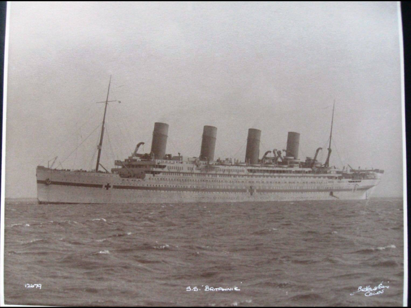 White Star line Британик