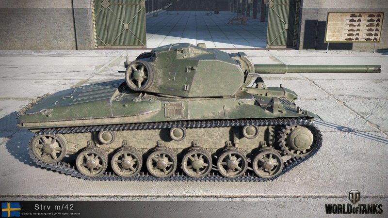 Strv m/42 в реальности