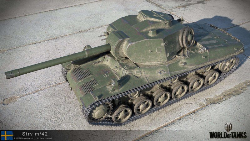 Танк Strv m/42