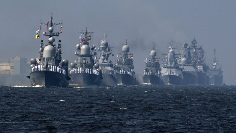 Большие десантные корабли Балтийского флота 2020