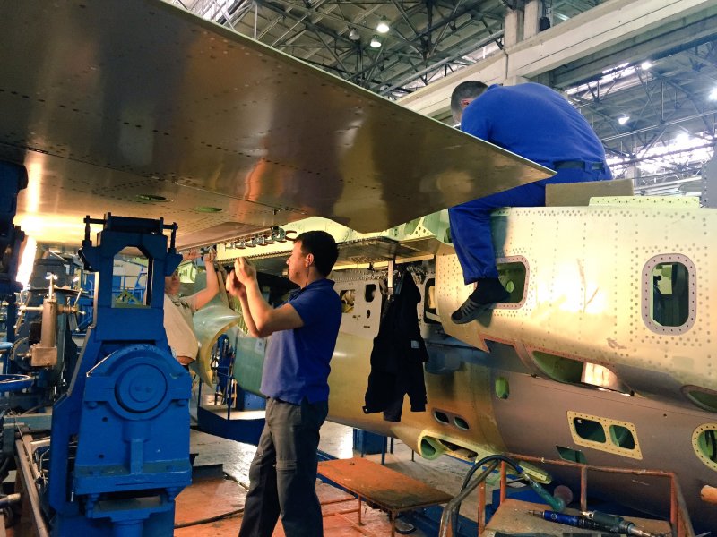 Иркутский авиазавод Су-30