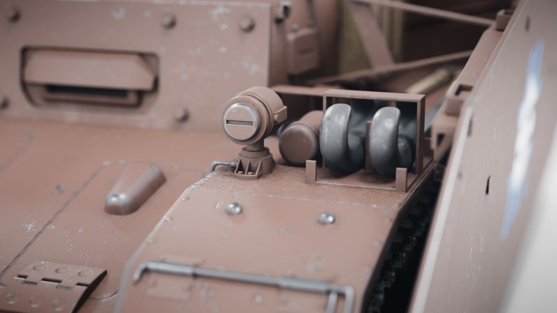 Бронировка пулемета на PZKPFW IV