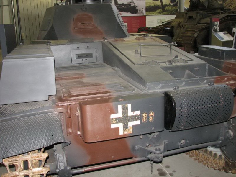 Днище танка ПЗ 4