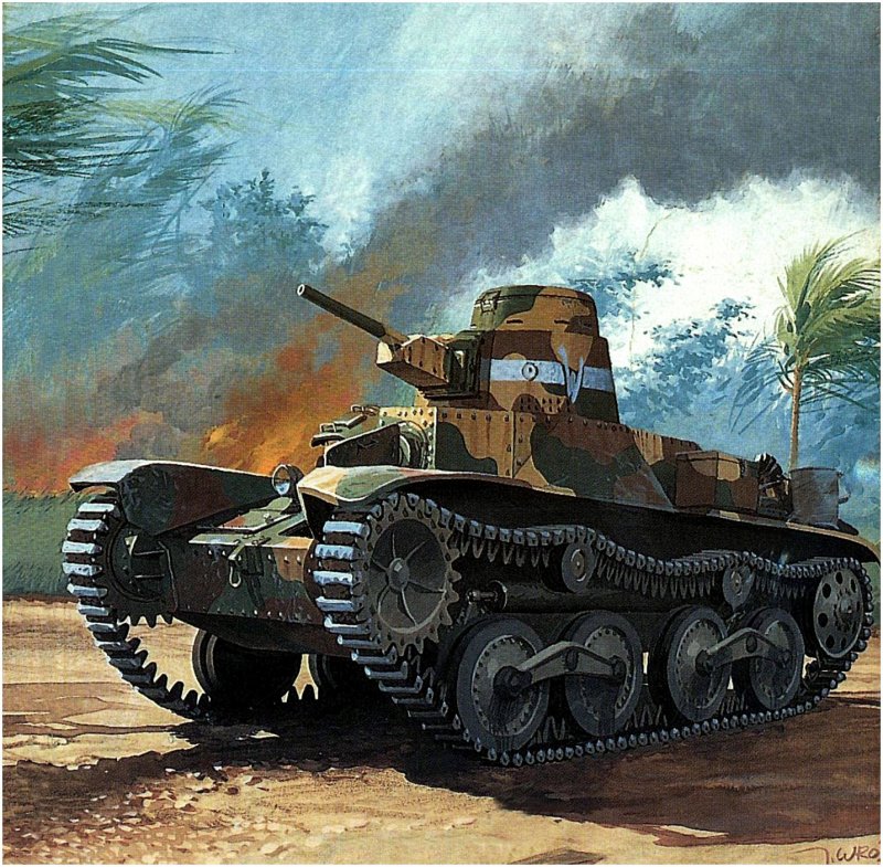 Танк Type 97 chi-ha