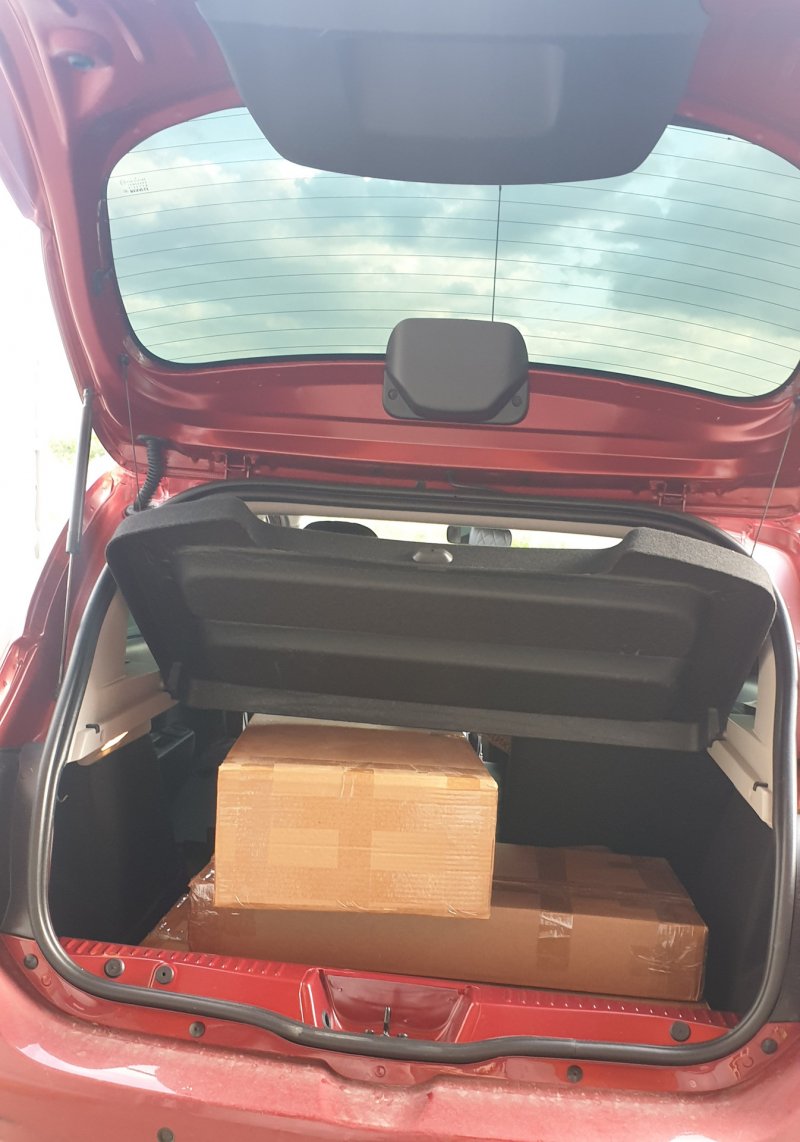 Renault Sandero Stepway 2 багажник