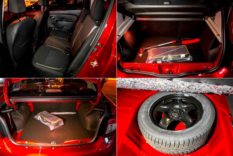 Renault Sandero Stepway 2019 багажник
