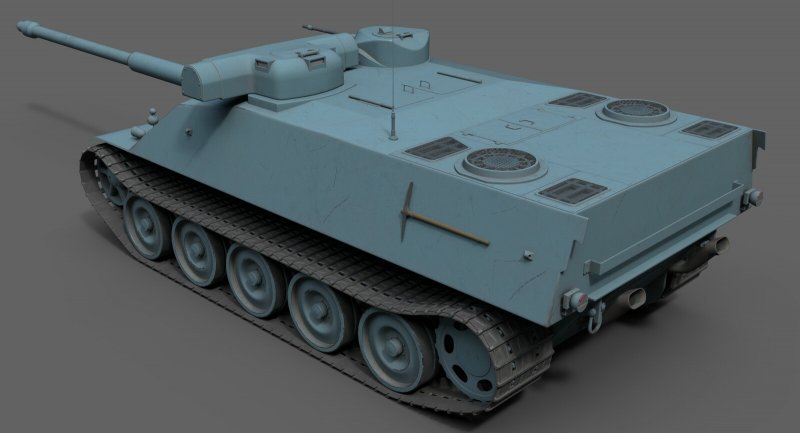 AMX AC 48 модель 1/72