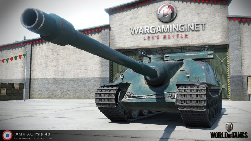 World of Tanks АМХ АС 48