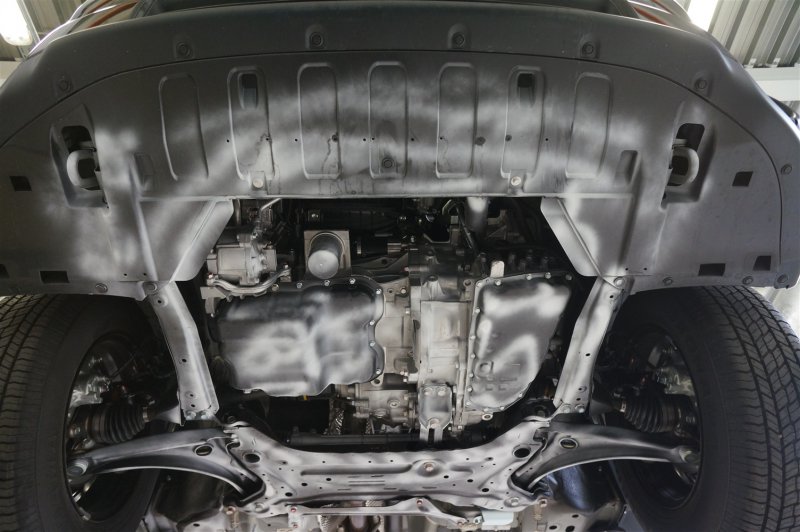 Mitsubishi Outlander 3 снизу