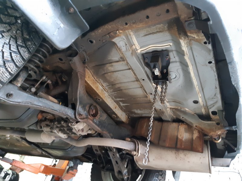 Днище Mitsubishi Outlander 3