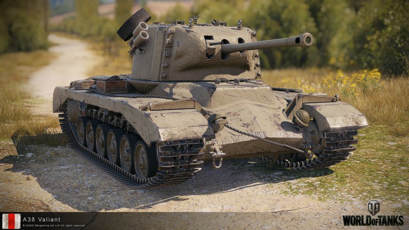 Танк Valiant WOT