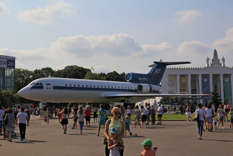 ВДНХ самолет 2021