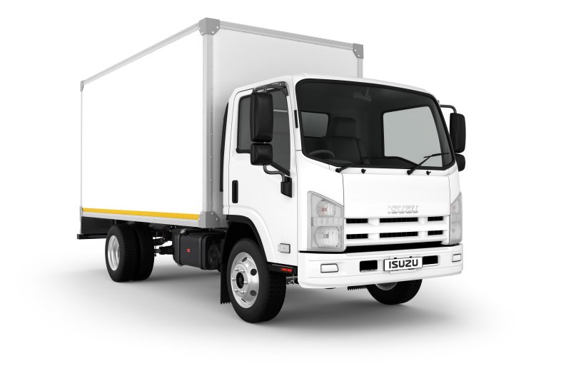 Isuzu npr75lk промтоварный фургон