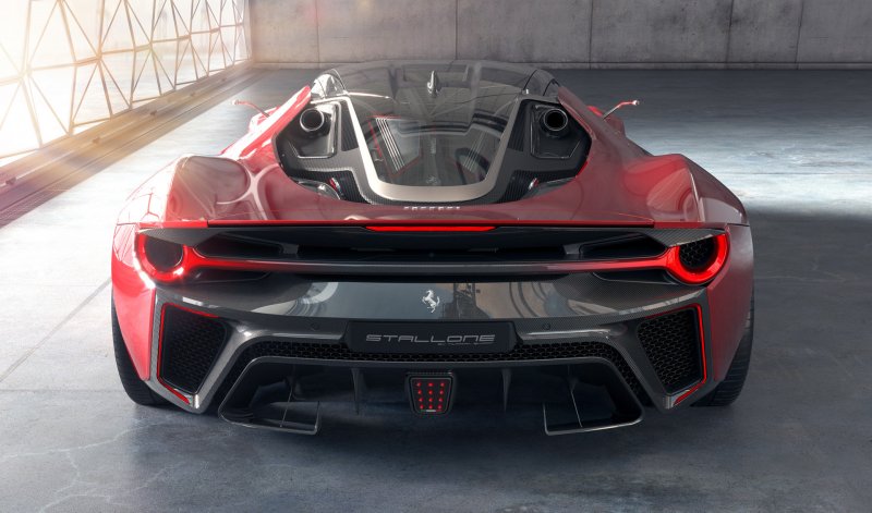 Гиперкар Ferrari f80