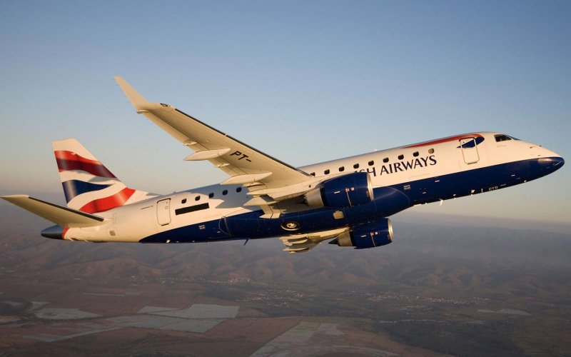 Бразильский самолет Embraer 170