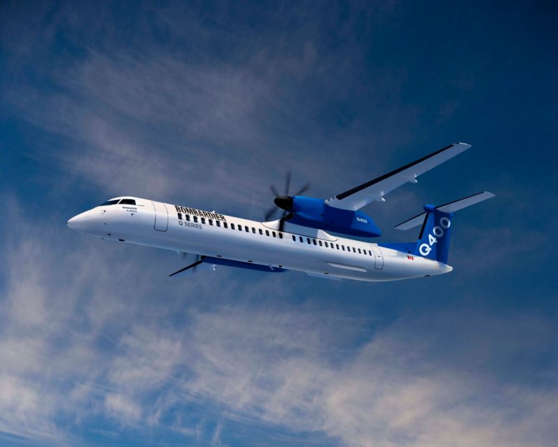 Q400 самолет