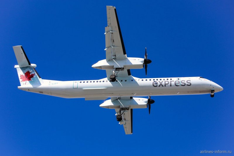 Бомбардье q400 салон