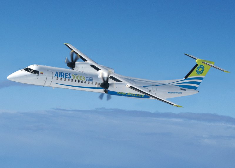 Самолет Bombardier Dash 8 q400