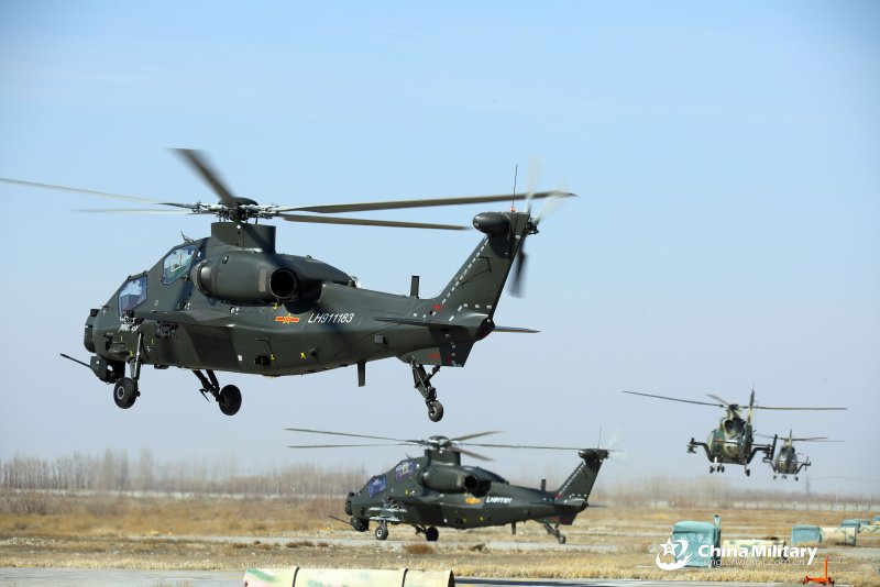 Вертолёт ми-171 НОАК