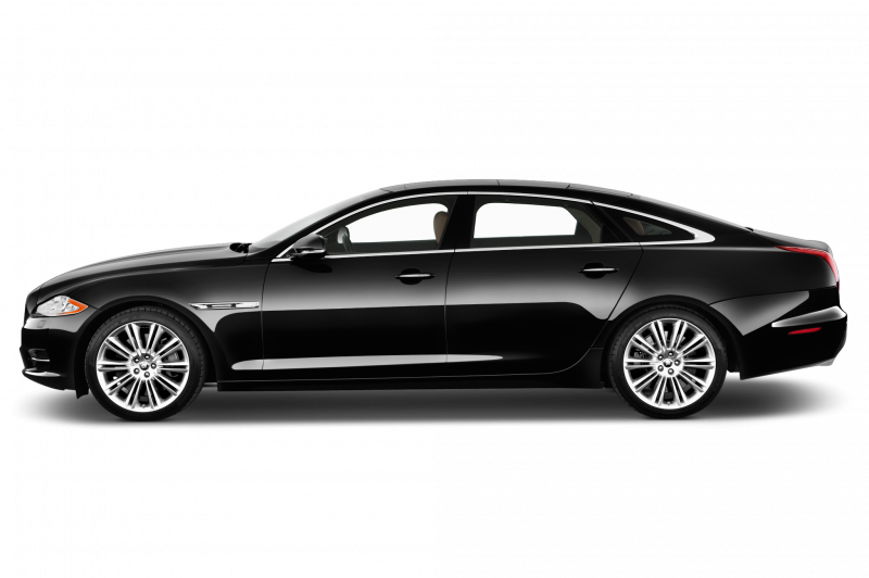 Jaguar XJ 2015 белом фоне