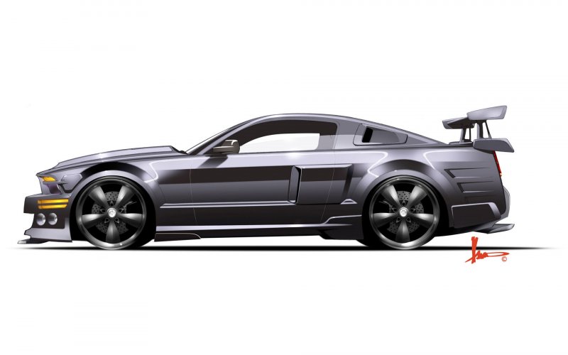 Ford Mustang gt 500 рыцарь дорог
