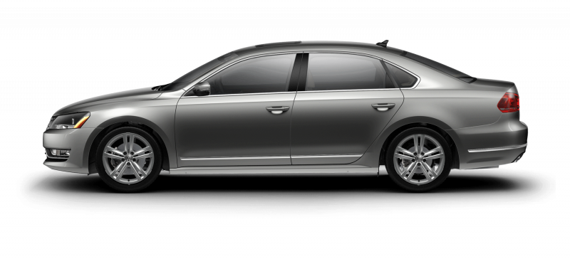Volkswagen сбоку
