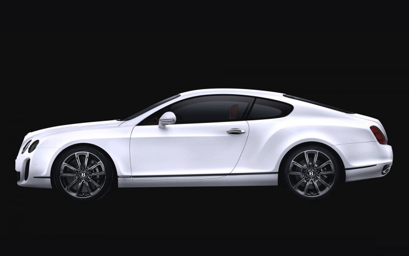 Bentley Continental gt сбоку
