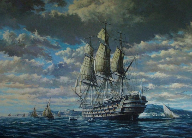 Двенадцать апостолов линейный корабль, 1841