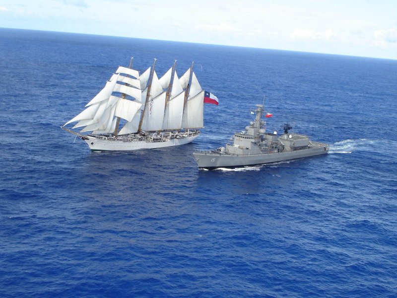 Баркентина Esmeralda (be-43)