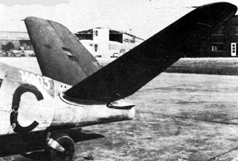 Хвостовое шасси ме-109