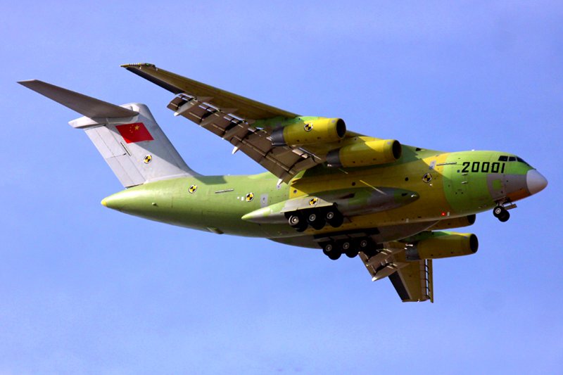 Военно-транспортный самолет Xian y-20