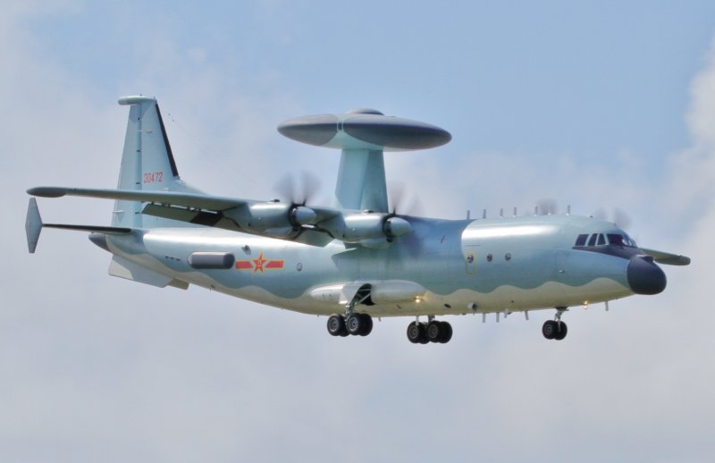 Shaanxi y-8 самолет