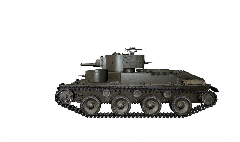 Т-30 танк сбоку