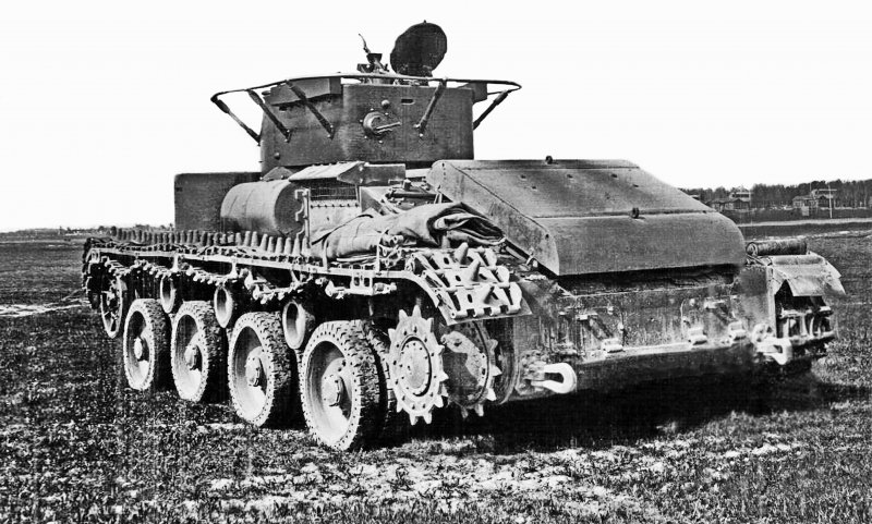 Средний колёсно-гусеничный танк т-29