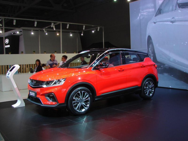 Кроссовер Geely sx11