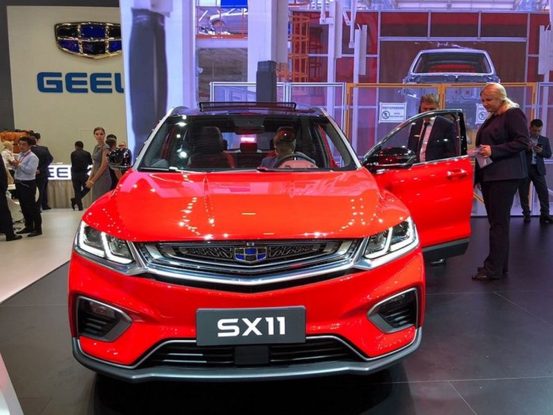 ММАС 2018 Geely