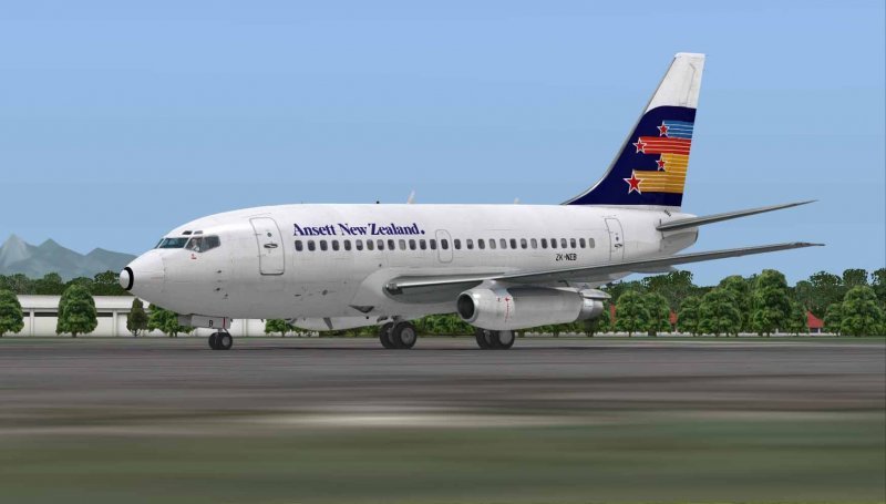 Модель 737-100 Lufthansa