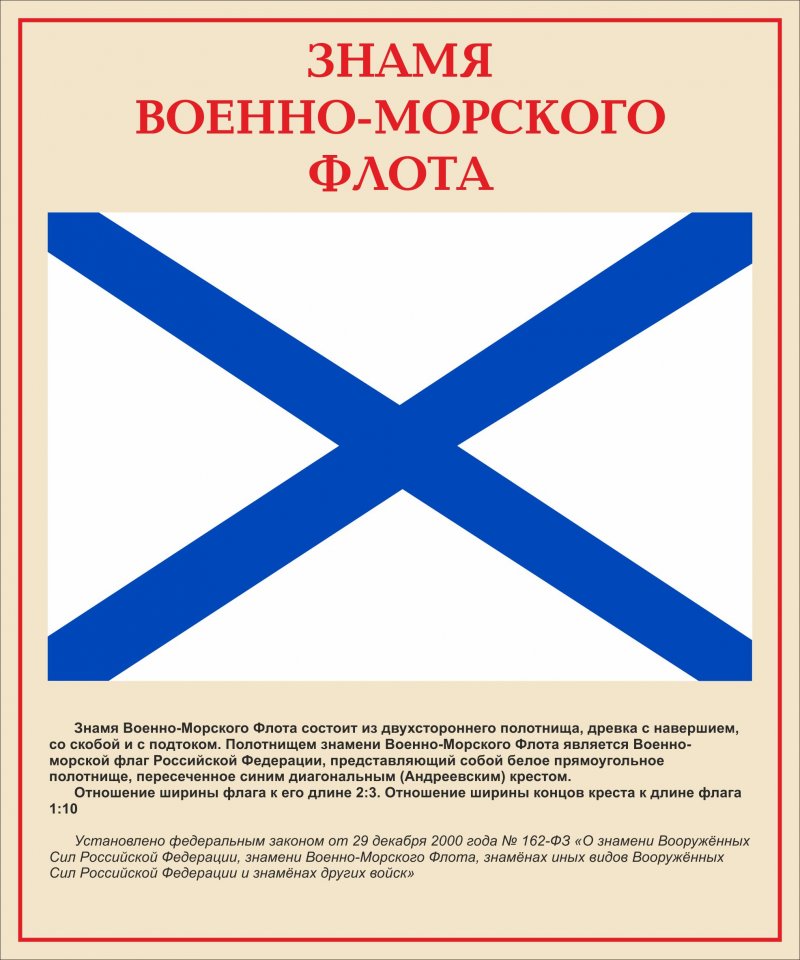 Знамя военно морского флота России