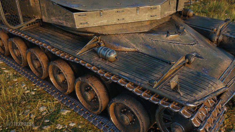 Танк Strv m/40l сбоку