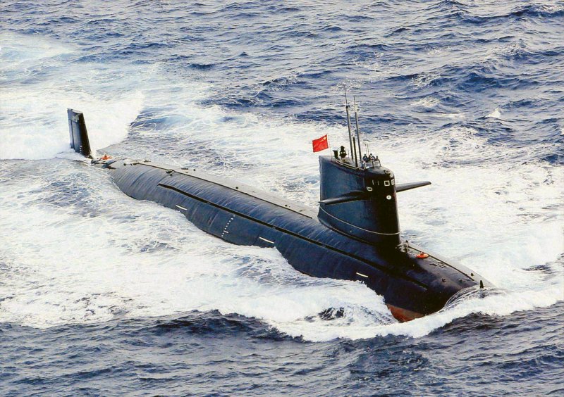 Китайская атомная подводная лодка