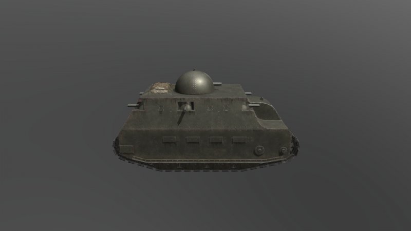 Фиат 2000 танк