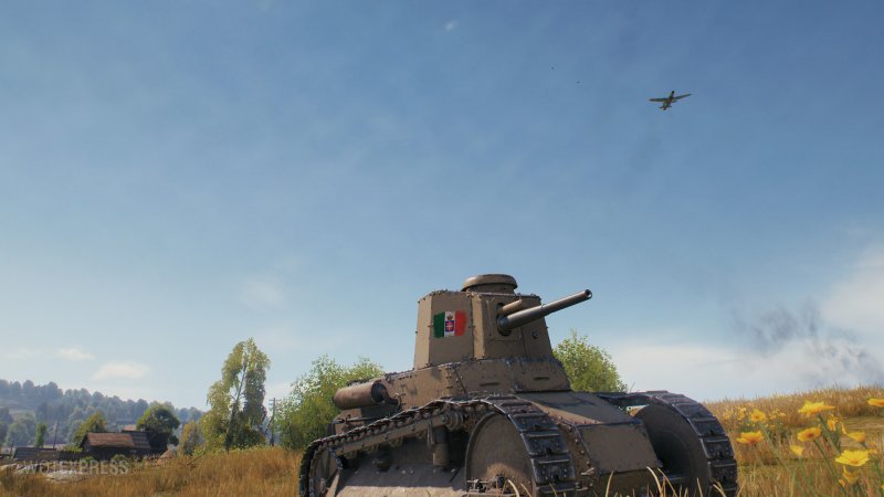 Fiat 2000 танк