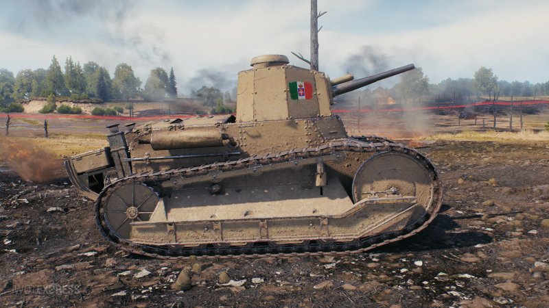Танк Fiat 3000b