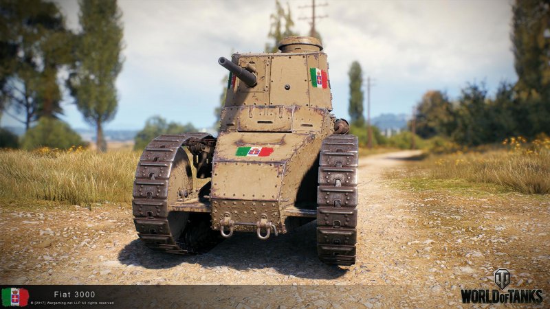 Танк Fiat 3000b