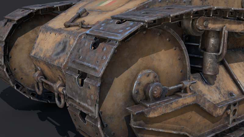 Танк Fiat 3000b