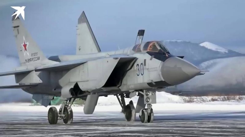 Самолёт истребитель российский миг 31