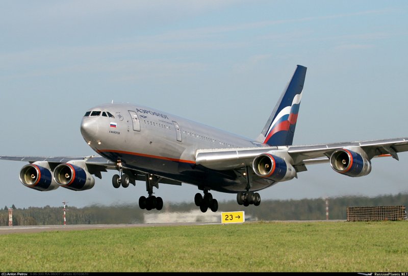 Ил 96 400 т Аэрофлот