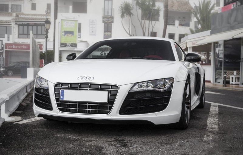 Audi r8 White